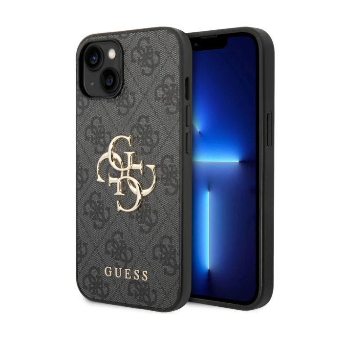 Чехол GUESS Экокожа iPhone 14 ''Черный''