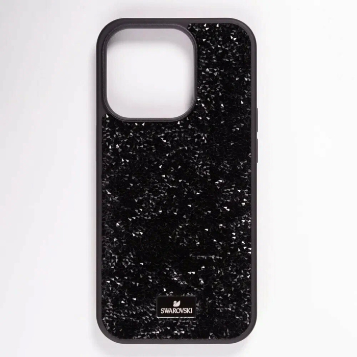 Накладка SWAROVSKI iPhone 15 Pro Max ''Черный''