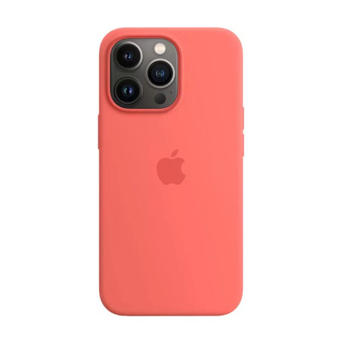 Клип кейс iPhone 13 Pro Silicone copy ''Розовый''