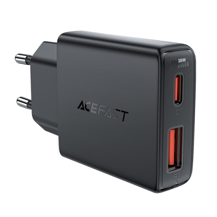 Блок питания AceFast A69 30W 1xUSB/1xType-C